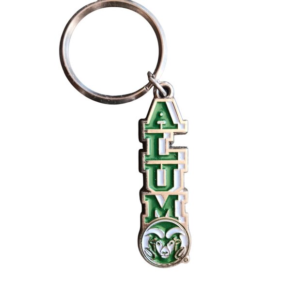 Colorado State University Alumni Keychain With Ram Logo - Picture 2 of 4